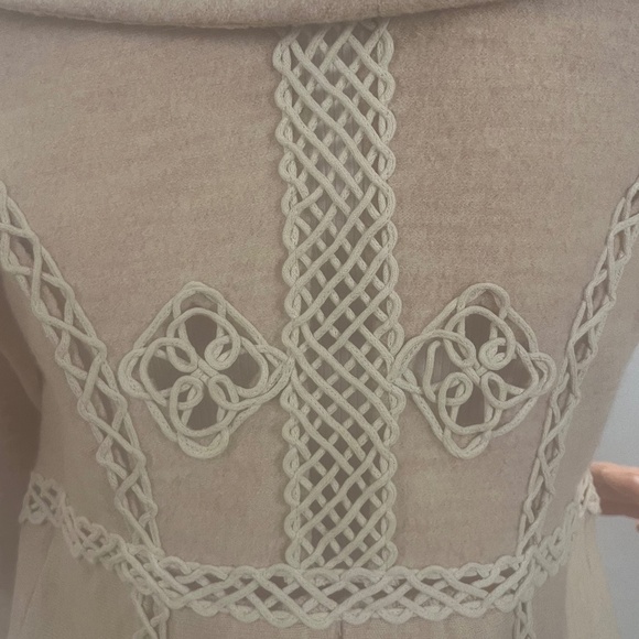 Anthropologie Angel of the North wool jacket with beautiful embroidery - Picture 5 of 13